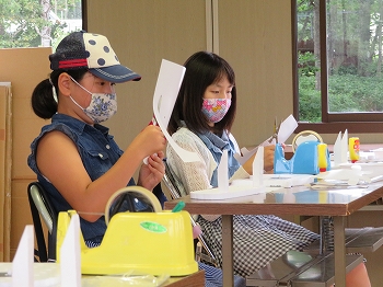 写真：夏休み工作教室2