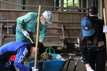 写真：飼育体験2