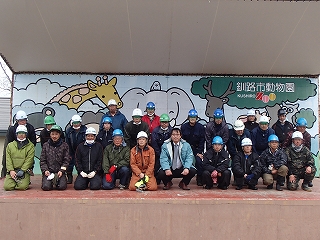 写真：釧路造園組合の皆さま