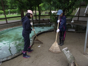 写真：飼育体験2