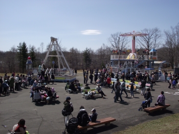 写真：遊園地