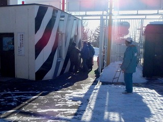 写真：並んでいるお客様