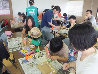 写真：夏休み工作教室