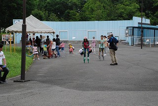 写真：昔遊びコーナー2013風景