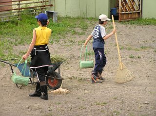 写真：過去のサマースクールの様子（募集用）