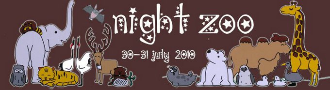 イラスト：night zoo 30-31 july 2010