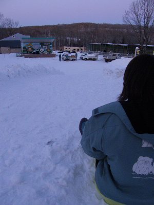 写真：ソリ山の上から見た風景