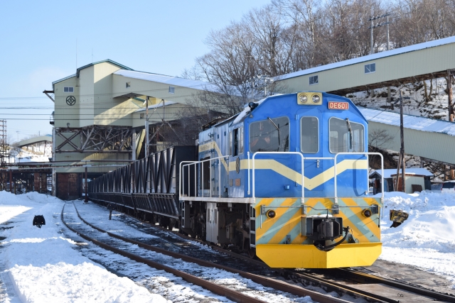 写真：石炭列車