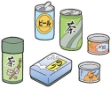 イラスト：缶類