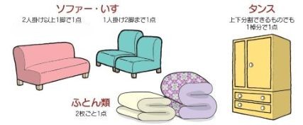 イラスト：粗大ごみ