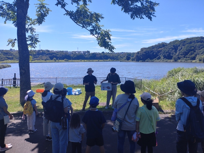 写真：「春採湖のウチダザリガニ2024」1