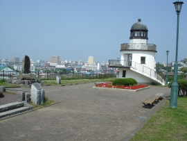 写真：米町公園の展望台