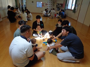 中部「お父さんと遊ぼう」