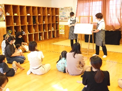西部「おはなし好きな子あ～つまれ」