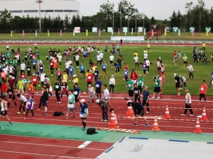 写真：第46回釧路湿原マラソンの様子