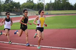 写真：小森コーポレーション陸上競技部による合宿の様子2