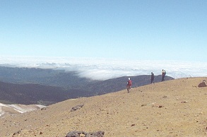 写真：阿寒湖温泉周辺の登山1