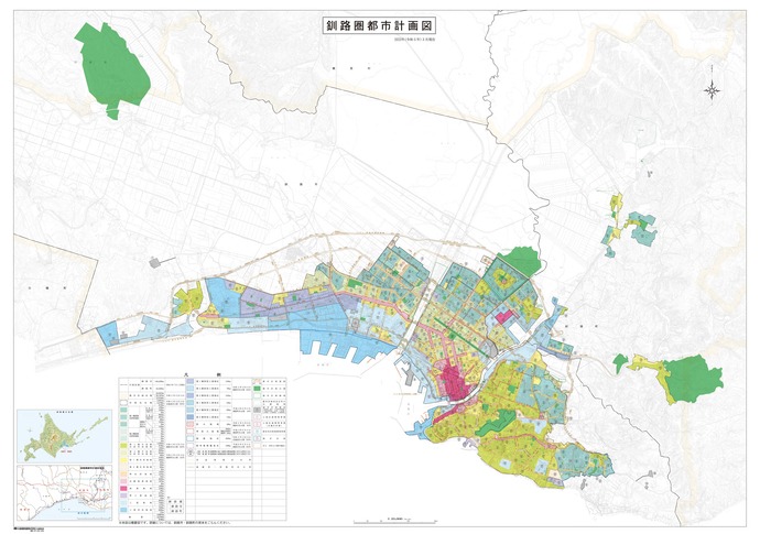 都市計画図