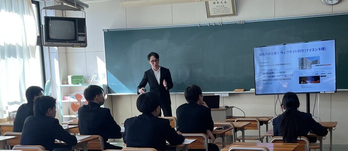 写真:釧路の企業人特別講座