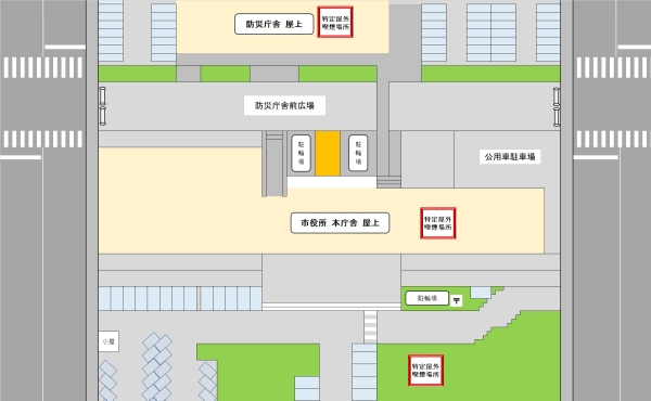 図：特定屋外喫煙場所