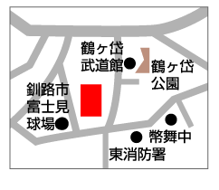 地図：夜間急病センター位置