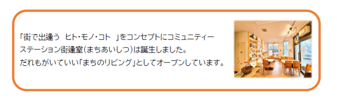 コミュニティーステーション街逢室