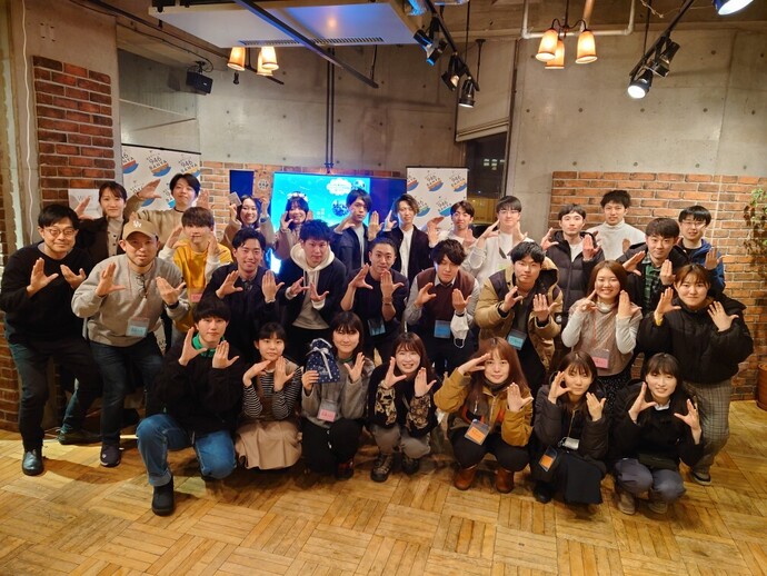 「第3回くしラボと行く!北大通まち歩きイベント」_946BANYAでの集合写真