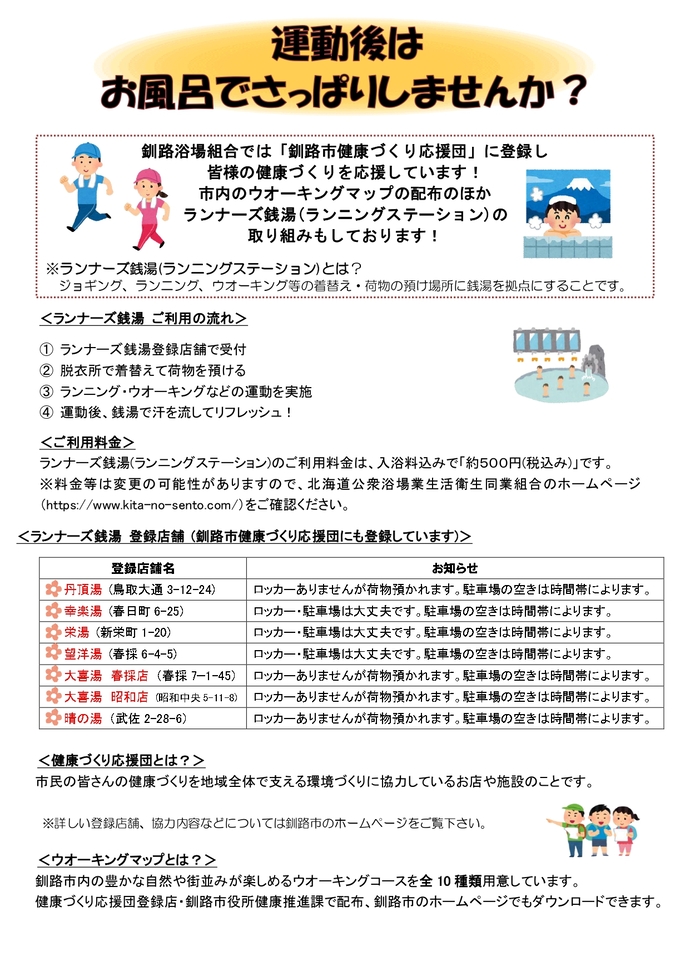 ランナーズ銭湯
