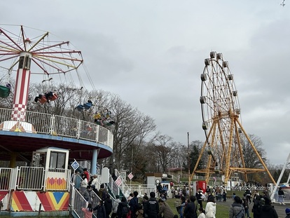 遊園地の写真