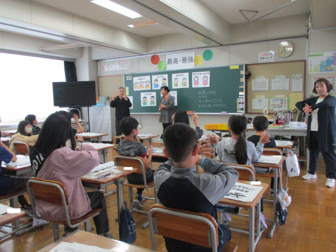 手話講座の様子2