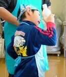 バターづくりの様子