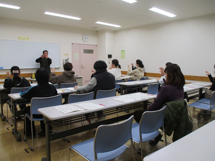 手話講座の様子2