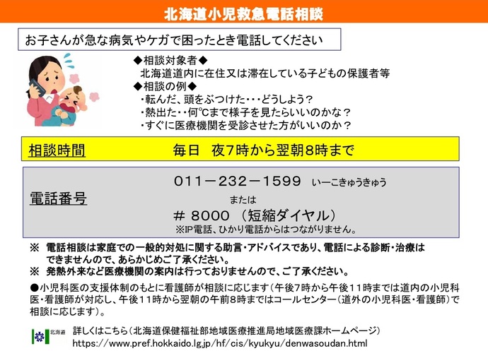 小児救急電話相談