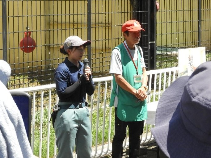 山口さんと赤坂飼育員
