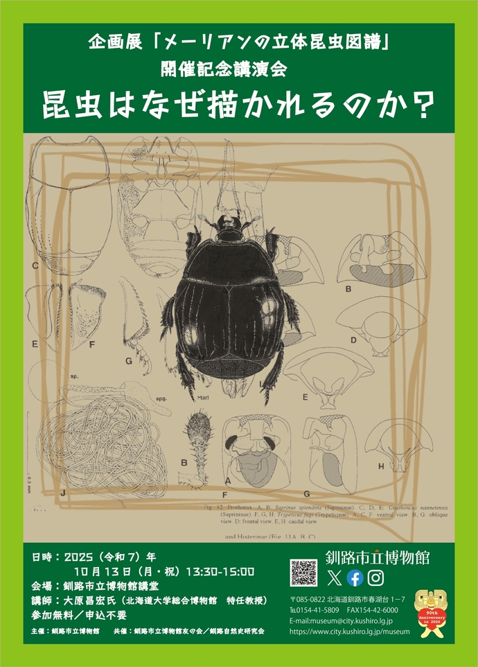 講演会「昆虫はなぜ描かれるのか？」