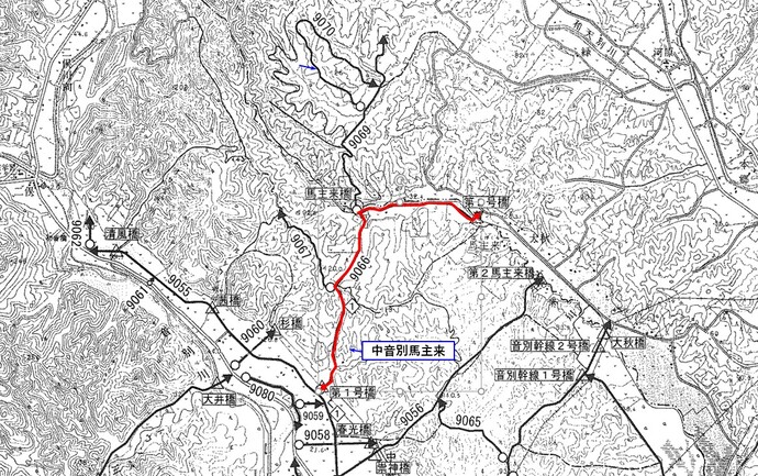 中音別馬主来線
