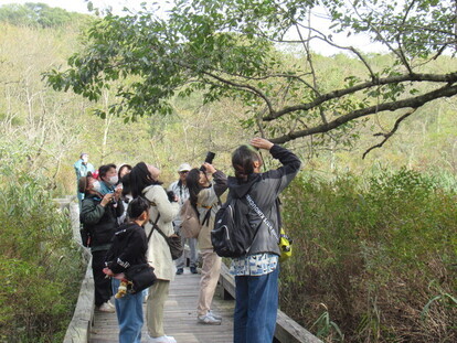 写真：秋の野鳥をさがそう！