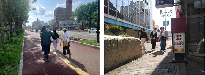 各班のまち歩きの写真4