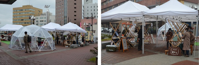 当日のマルシェ、キッチンカーの様子3