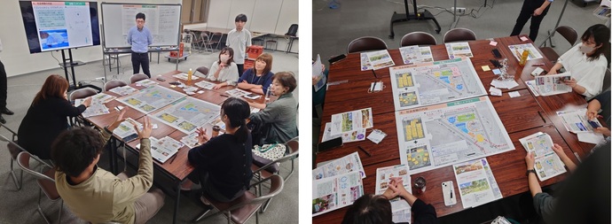 会場レイアウトなどの検討1