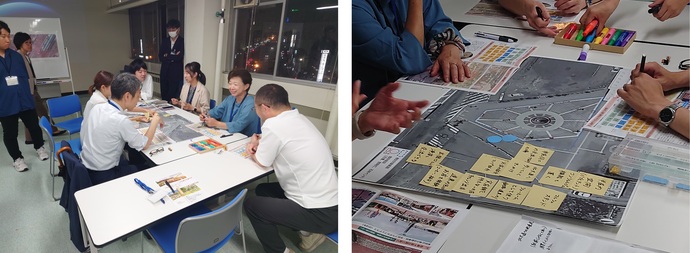 ワークショップ各班の様子2