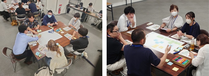 写真　班ごとのワークショップの実施状況3
