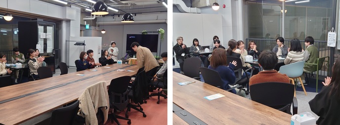 参加者の感想の写真