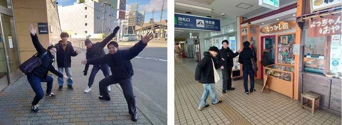 各班のまち歩きの様子2