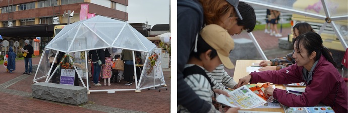 当日のコンシェルジュの様子