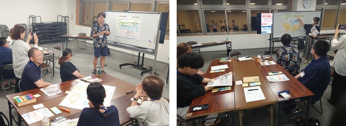 写真　ワークショップの結果の共有1