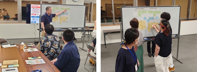 写真　ワークショップの結果の共有2