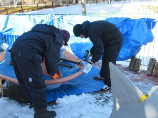 塗装ボランティア1