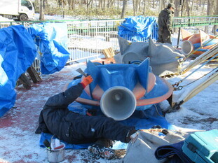 塗装ボランティア2