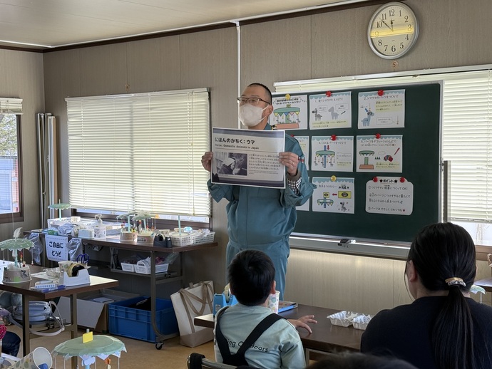 シマウマについてクイズを通して勉強